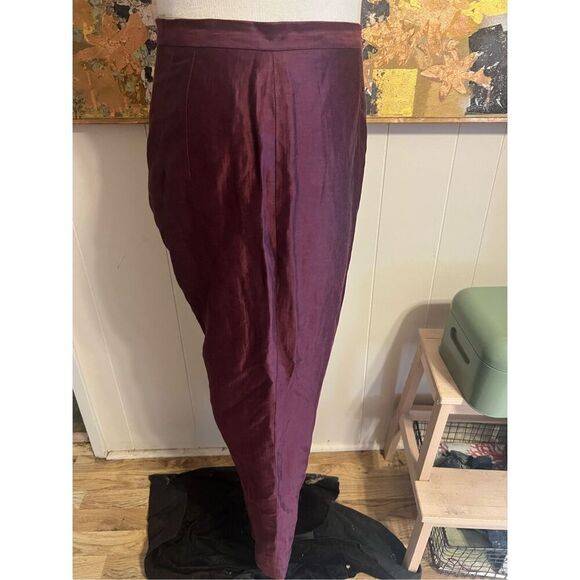 Peruvian Connection Gorgeous silk, and linen blend dress pants 12 - Picture 4 of 7